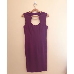 Professional Maroon Dress